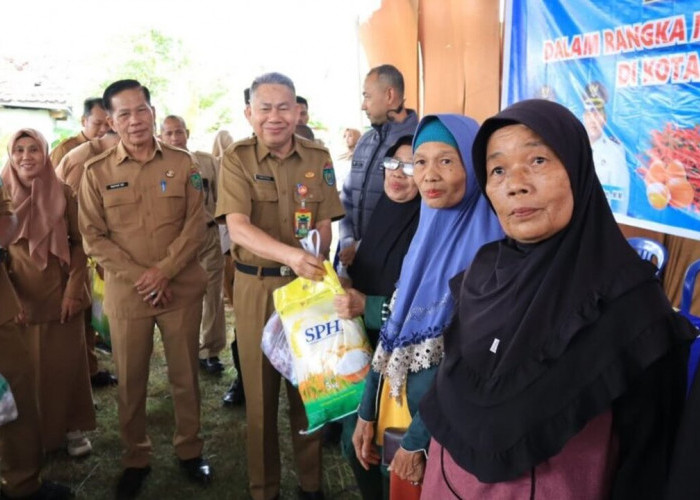 Pemkot Prabumulih Gelar Pasar Murah, 200 Paket Sembako Disalurkan untuk Warga