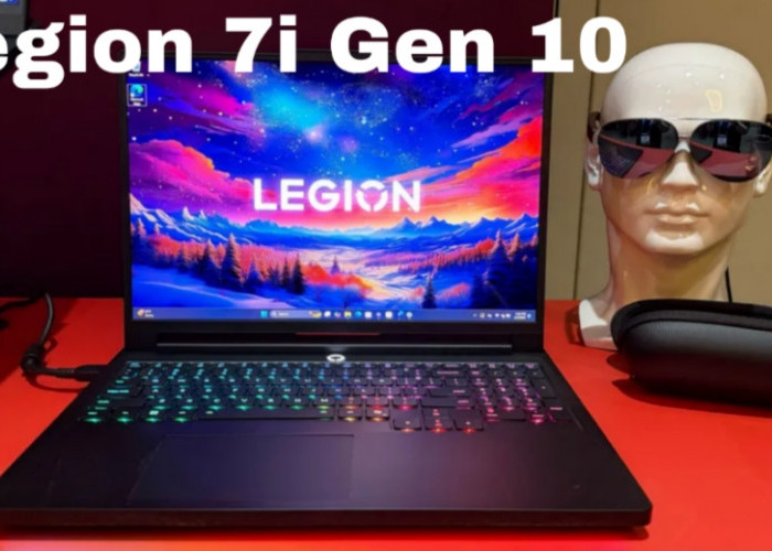 Bukan Kaleng-Kaleng! Lenovo Legion 7i Gen 10 Gabungkan Desain Mewah dan Performa Kencang