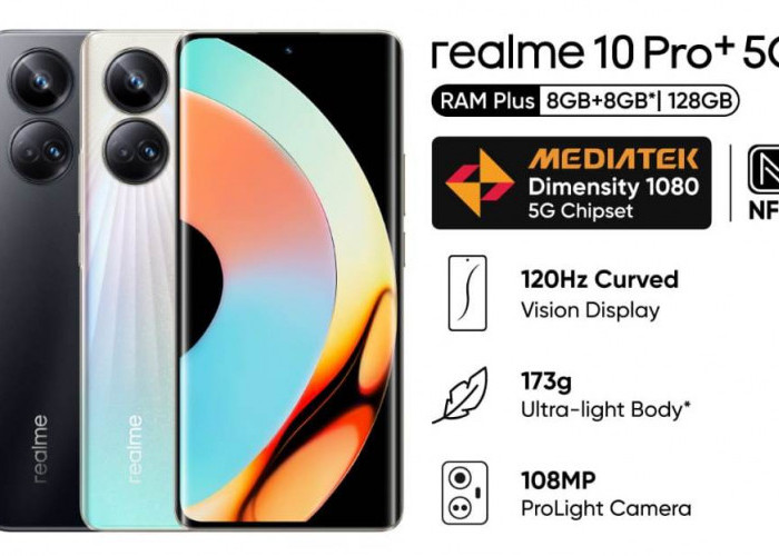 Begini Spesifikasi Realme 10 Pro+ yang Akan Diluncurkan Pekan Depan
