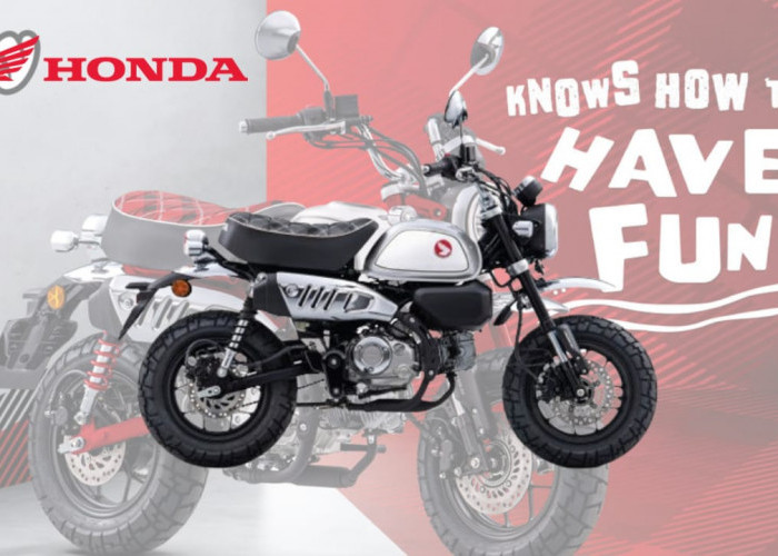 Desain Motor Honda Sport Monkey Bikin Riding Makin Oke, Ini Harga dan Speknya..