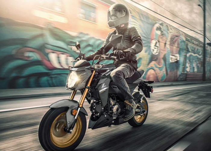 Fitur Keamanan Kawasaki Z125 Pro, Ringkas Namun Tetap Menggunakan Rem Cakram