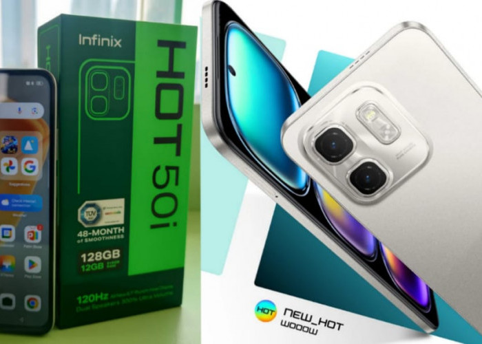 Infinix Hot 50i, Ponsel Terjangkau dengan Dynamic Bar ala iPhone