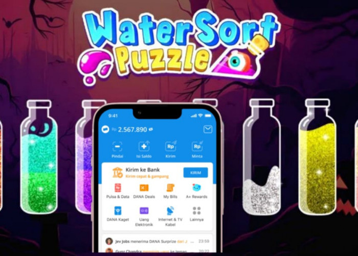 Benarkah Water Sort Journey Bisa Hasilkan Saldo DANA? Ini Faktanya