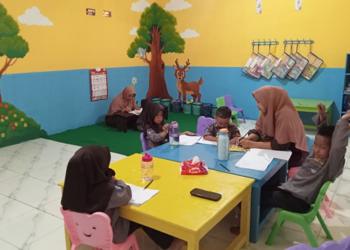TK IT Shoutul Quran Prabumulih Kembali Gelar Pembelajaran Usai Lomba Agustusan