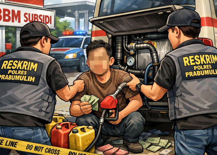 Polres Prabumulih Bongkar Penyelewengan BBM Subsidi, Modus Bus Tangki Dimodifikasi Terungkap