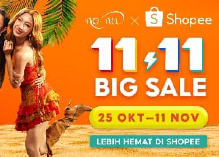 Kolaborasi no na x Shopee Bawa Suasana Baru ke Kampanye 11.11 Big Sale