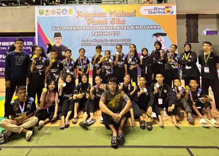 BANGGA! Atlet Pencak Silat Prabumulih Raih 26 Medali Kejuaraan Pencak Silat Nasional