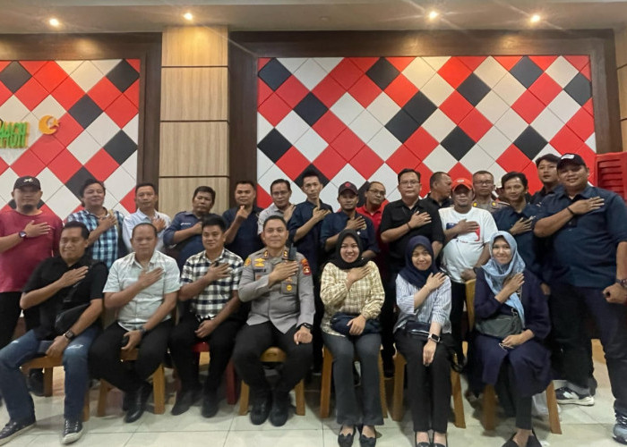 Polres Prabumulih Gelar 'Nongkrong Bareng' untuk Pererat Kerja Sama dengan Jurnalis