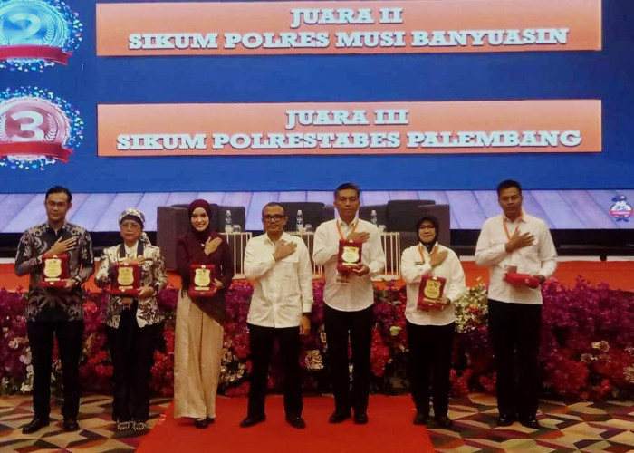 Polres Prabumulih Raih Penghargaan Bergengsi di Rakernis Bidang Hukum Polda Sumsel 2026