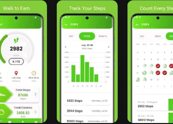 CashStep, Jalan Sehat yang Bisa Menghasilkan Saldo DANA Gratis
