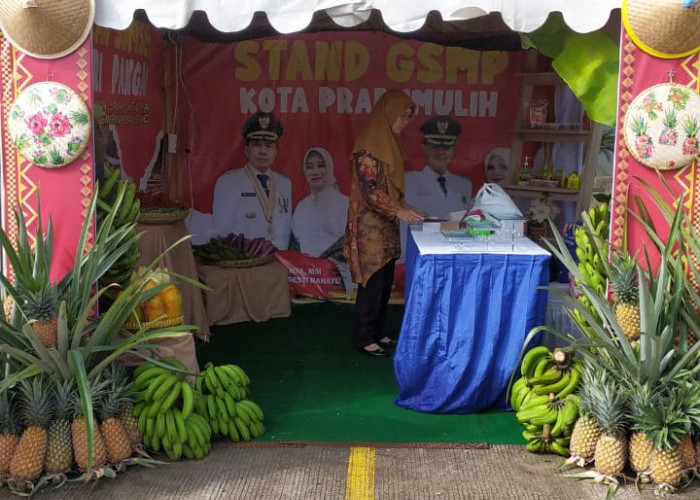 Stand DKP Prabumulih Juara 3 Expo Gerakan Sumsel Mandiri Pangan
