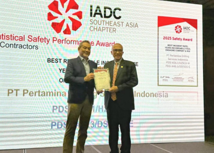 Pertamina Drilling Borong 3 Penghargaan IADC, Bukti Komitmen Kuat pada Keselamatan Kerja