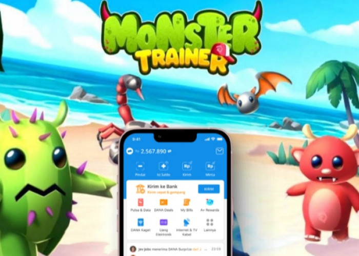 Monster Trainer Viral! Klaim Saldo DANA Gratis Sambil Main Game