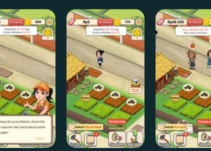 Cara Dapat Saldo DANA Gratis Rp315.000 dari Game Lucky Market, Tanpa Modal!