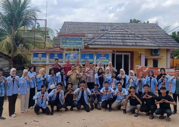Mahasiswa KKN UIN Raden Fatah Jadi Garda Depan HUT RI ke-81 di Desa Sinar Rambang
