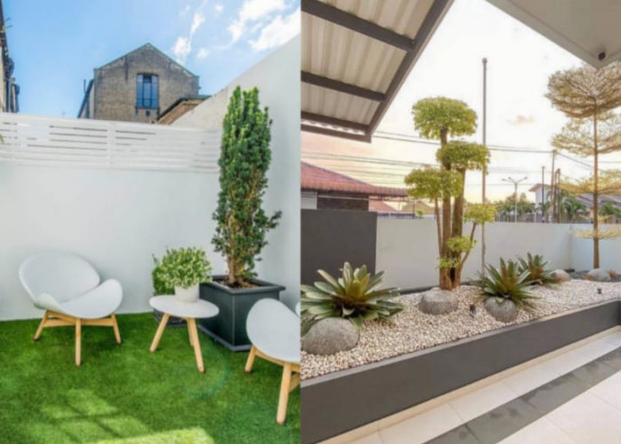 9 Inspirasi Taman Depan Rumah Minimalis Modern yang Bikin Hunian Makin Estetik