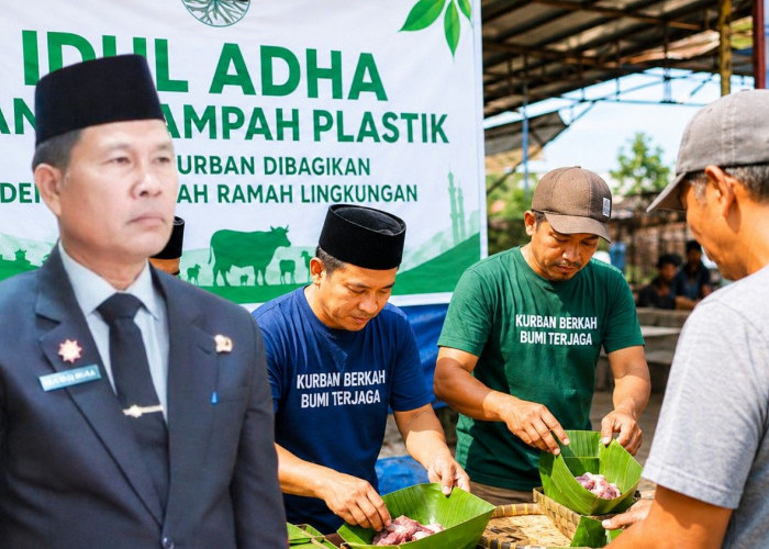 DLH Prabumulih Ajak Warga Kurban Tanpa Kantong Plastik Saat Iduladha 2026