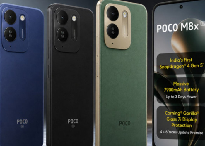 Poco M8x Bikin Penasaran, Bawa Layar 6,9 Inci 120Hz dan RAM Hingga 12GB