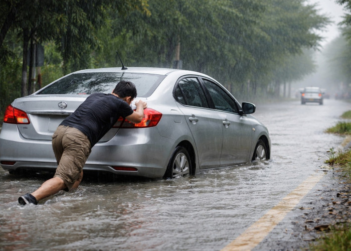 Mobil Matik Terendam Banjir? Ini Pertolongan Pertama yang Wajib Dilakukan