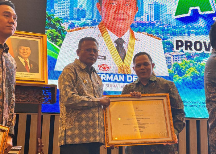Warga Tercover 100 Persen, Desa Sinar Rambang Raih Juara I Jamsostek Award Sumsel
