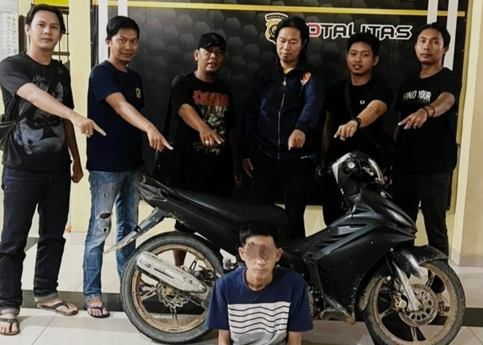 Nekat Gondol Motor di Teras Rumah, Warga Karang Raja Terancam 7 Tahun Penjara