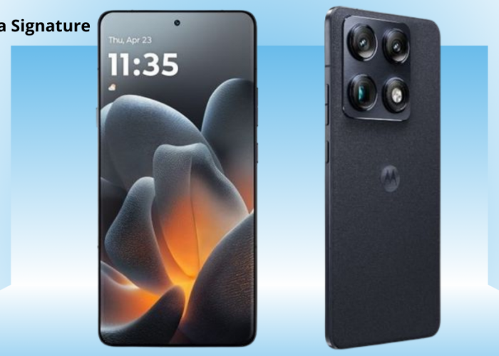 Motorola Signature: Andalkan Kamera 50 MP, Sensor Sony, Zoom Periskop, hingga Video 8K