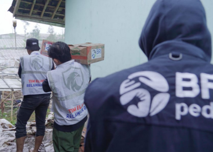 Respon Cepat BRI Peduli Bantu Warga Terdampak Longsor di Kabupaten Bandung