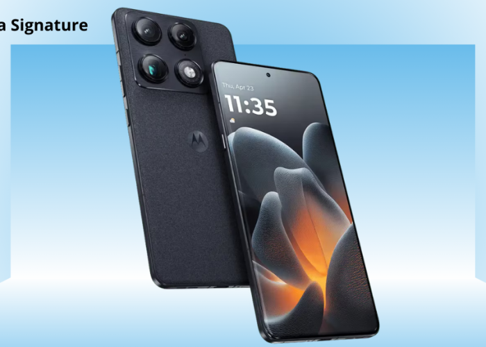 Motorola Signature Resmi Meluncur, Flagship Premium dengan Update 7 Tahun dan Kamera Kelas Atas