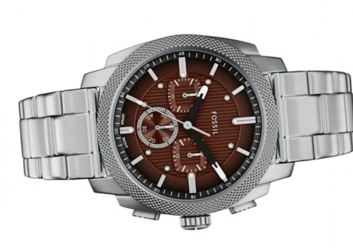 Fossil Machine FS6144, Jam Tangan Maskulin Berukuran 44mm dengan Fitur Chronograph