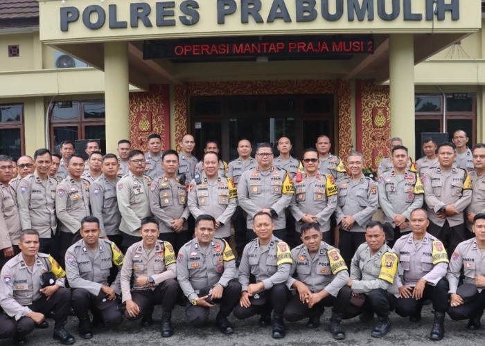 93 Personel Dikerahkan, Polres Prabumulih Jamin Keamanan Rapat Pleno Pilkada 2024