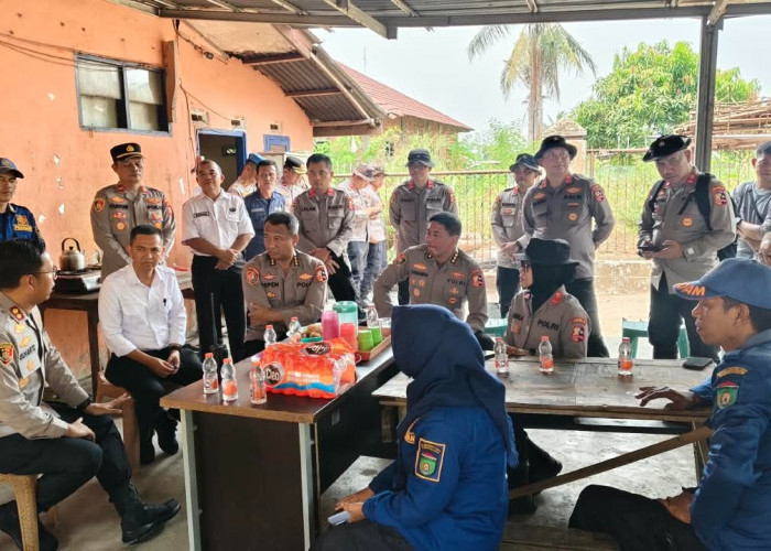 Serdik SPPK Sespim Polri Cek Personel dan Peralatan Karhutla di Prabumulih