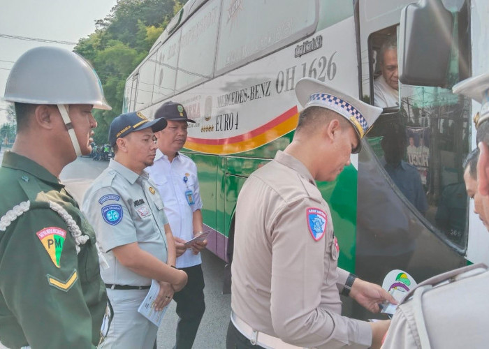 Operasi Gabungan, 46 Kendaraan Terjaring di Razia Prabumulih