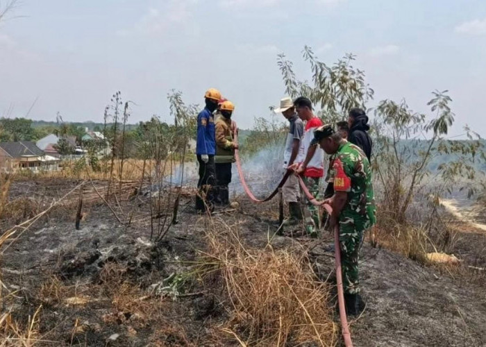 Armada Terbatas, BPBD Prabumulih Hadapi Tantangan Padamkan Karhutla