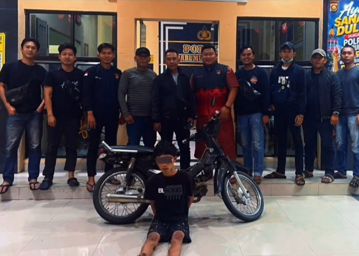 Polsek Prabumulih Timur Bongkar Kasus Curanmor, Pemuda 20 Tahun Diamankan