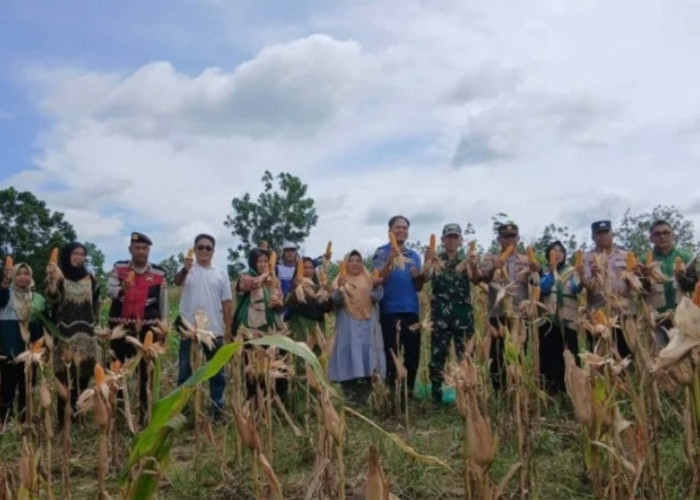Polres Prabumulih Dorong Warga Manfaatkan Lahan untuk Ketahanan Pangan