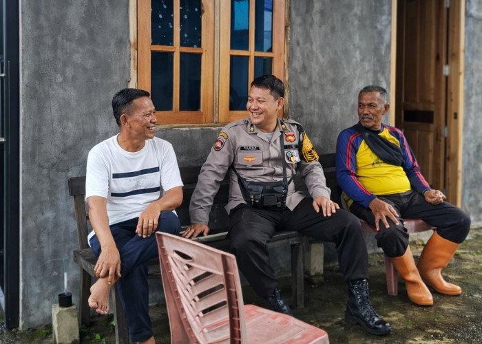 Jaga Keamanan Bersama, Polisi dan Warga Gunung Ibul Timur Sepakat Aktifkan Poskamling