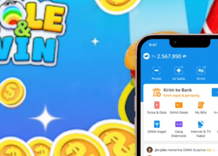 Cara Mendapatkan Saldo DANA Gratis Hanya Lewat HP dengan Hole & Win