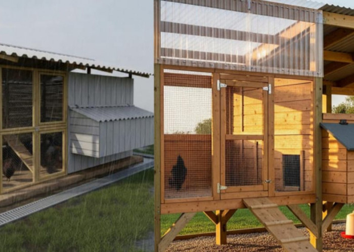 7 Desain Kandang Ayam Tahan Hujan dan Angin agar Ternak Tetap Sehat