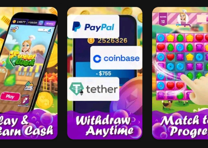 Sweet Cash, Game Penghasil Saldo DANA Gratis yang Banyak Dicoba Pengguna