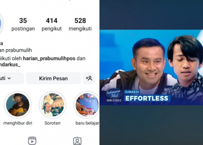 Raih Golden Ticket Indonesian Idol, Instagram Junaidi Dicari Netizen: Untung Sudah Follow