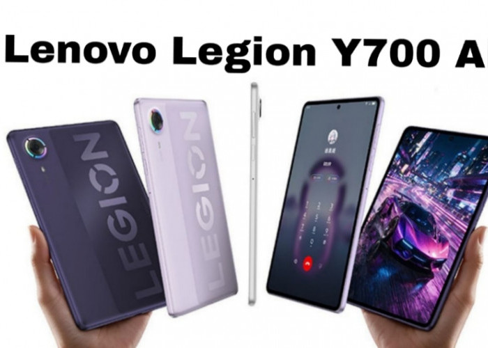 Lenovo Legion Y700 AI Resmi Meluncur, Tablet Gaming Ringkas dengan OLED 165 Hz