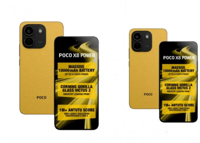 Poco X8 Power Hadir di India, Andalkan Baterai Jumbo 10.000mAh