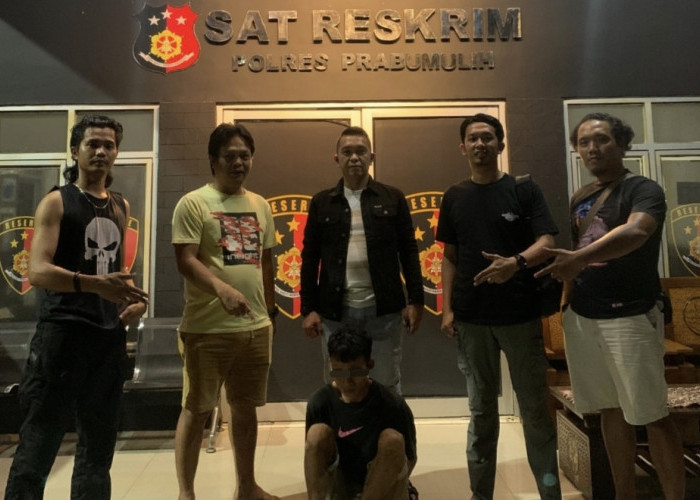 Polisi Amankan Pria Diduga Curi Kabel Jalur Rel di Sukaraja Prabumulih