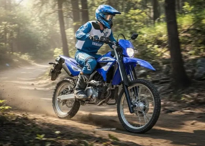 Fitur Keamanan Yamaha WR155R, Rem Cakram dan Suspensi Off Road