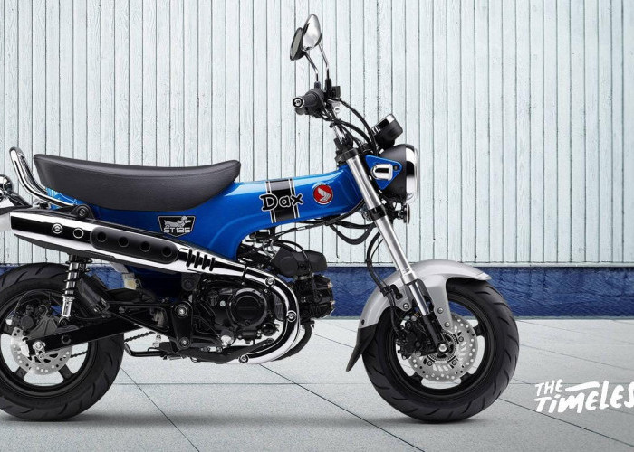 Miliki Desain Unik dan Mesin Kencang, Bagaimana Fitur Keamanan Honda ST125 Dax?