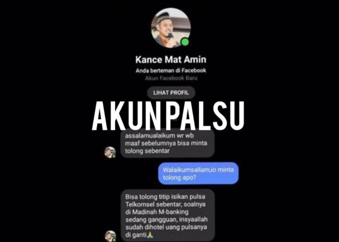 Penipuan Berkedok Akun Palsu: Hati-Hati dengan Pesan Pulsa yang Mengatasnamakan H Mat Amin