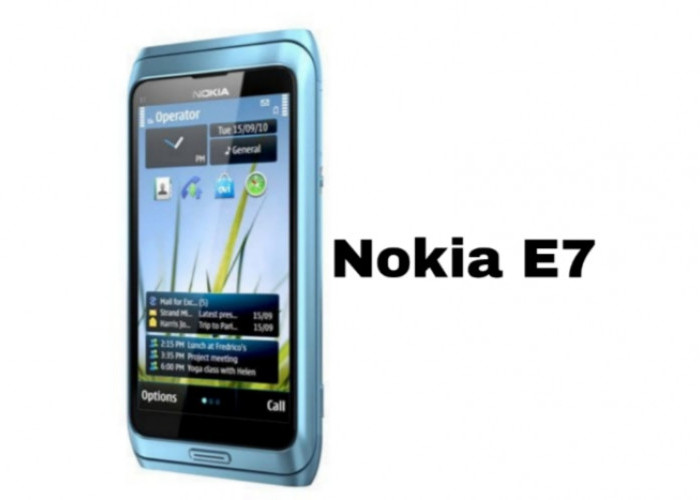Nokia E7, Smartphone Symbian dengan Keyboard QWERTY untuk Bisnis