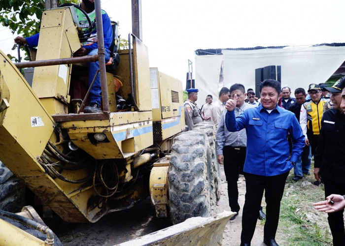 Gubernur Sumsel Terus Lakukan Pemerataan Pembangunan Infrastruktur di Kabupaten/kota