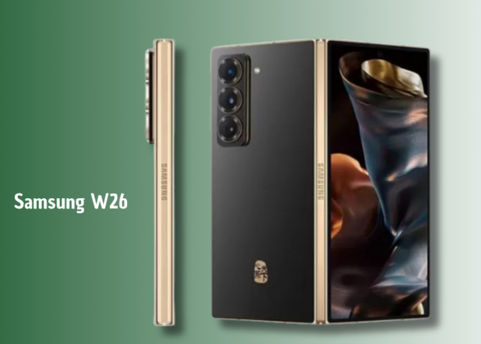 Samsung W26 Siap Meluncur: Ponsel Lipat Premium dengan Desain Mewah dan Spesifikasi Flagship