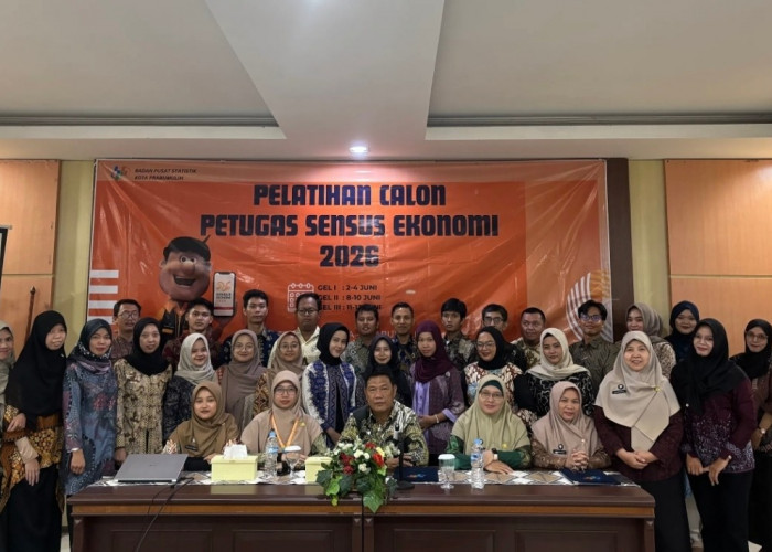 BPS Prabumulih Latih Petugas Sensus Ekonomi 2026,Tekankan Integritas - Akurasi Pendataan